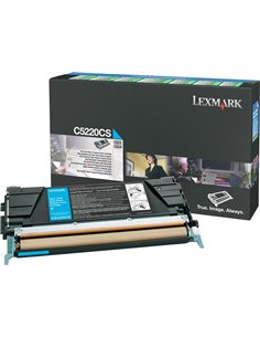 Toner Laser Lexmark C5220CS Cyan -3000Pgs