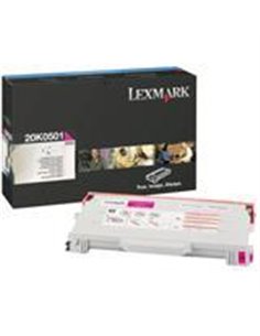 Toner Laser Lexmark 20K0501 Magenta 3K Pgs