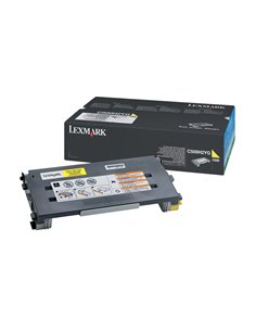 Toner Laser Lexmark C500S2YG Yellow Standard 1.5K Pgs