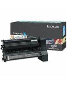 Toner Laser Lexmark C780H1CG Cyan 10K Pgs