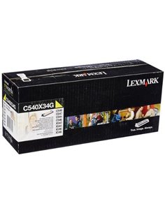 Developer Laser Lexmark C540X34 Yellow Unit - 30K Pgs