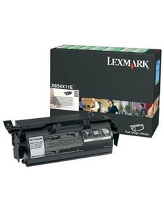 Toner Laser Lexmark X654X11 Black 36K Pgs