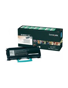 Toner Laser Lexmark 360H11E Standard Yield Black 9K Pgs