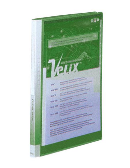 Comix σούπλ 30 φύλλων PP πράσινο A4 Υ31x23,5x19εκ.