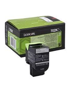 Toner Laser Lexmark 70C20K0 Standard Black -1k Pgs