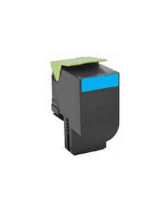 Toner Laser Lexmark 80C2SC0 Standar Cyan -2k Pgs