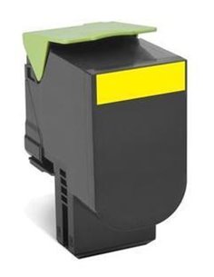 Toner Laser Lexmark 80C2HY0 Extra High Yield Yellow -3k Pgs
