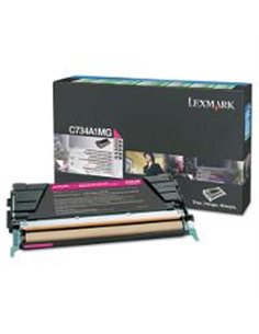 Toner Laser Lexmark X746A1MG Magenta -7k Pgs