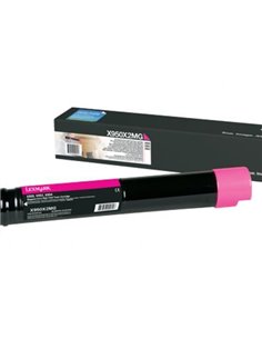 Toner Laser Lexmark X950X2MG Magenta Extra High Yield - 22k Pgs