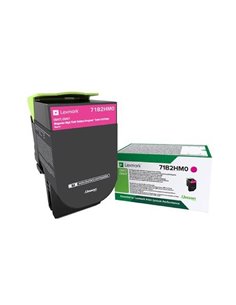 Toner Laser Lexmark 71B2HM0 High Yield Magenta -3.5k Pgs