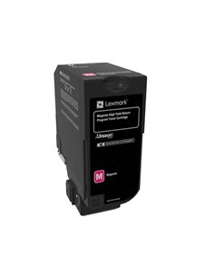 Toner Laser Lexmark 84C2HM0 High Yield Magenta -16k Pgs