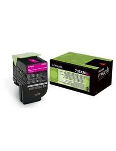 Toner Laser Lexmark 70C2XM0 Extra High Yield Magenta -4k Pgs