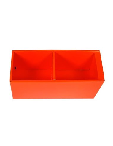 Next θήκη "Πορτοκαλί" Υ33x15x12εκ.