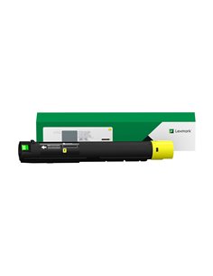Toner Laser Lexmark 85D0HY0 High Yield Yellow - 16.5k Pgs