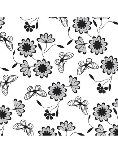 Next θήκη με 2συρτ. "Άσπρο-μαύρο" Υ15,5x30,5x29,7εκ.