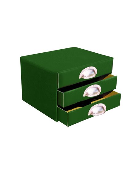 Next συρταριέρα classic πράσινη Α5 Υ25x17x20εκ.