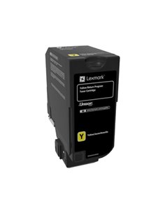 Toner Laser Lexmark 74C2HY0 High Yield Yellow -12k Pgs