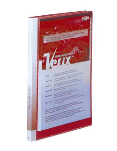 Comix σούπλ 10 φύλλων PP κόκκινο Α4 Υ31x23,5x9εκ.