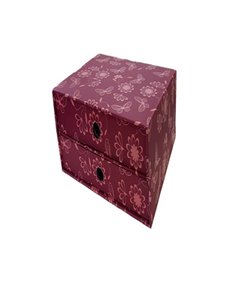 Next συρταριέρα 2συρτ. "Μωβ-ροζ" Υ22x23x21εκ.