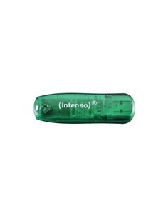 USB Stick Intenso 8GB 2.0 Rainbow Line Green