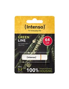 INTENSO USB-Stick USB 3.2, 64 GB, Green Line - 3540490