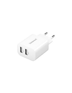 Intenso Power Adapter W24AA 2xUSB-A 24 Watt white - 7802412