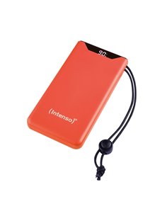 Intenso F10000 Power Bank 10000mAh 20W με Θύρα USB-A και Θύρα USB-C Quick Charge 3.0 Orange - 7332038