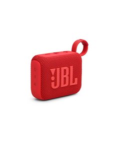 JBL GO4, Portable Bluetooth Speaker, Water-Dust proof IP67, (Red) JBLGO4RED