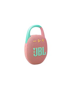 JBL Clip 5, Portable Bluetooth Speaker, Water-Dust proof IP67, (Pink) JBLCLIP5PINK