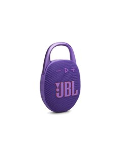 JBL Clip 5, Portable Bluetooth Speaker, Water,Dust proof IP67, (Purple) - JBLCLIP5PUR