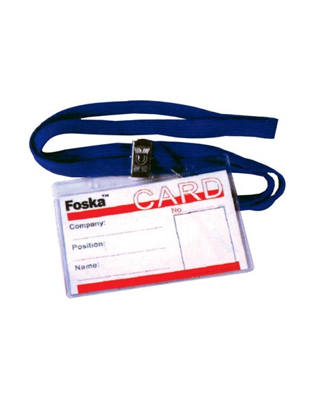 Καρτελάκια οριζόντια με μπλε κορδόνι 11x8εκ. 50τμχ.