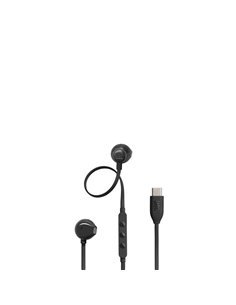 JBL Tune 305C, Ear-Buds Headphones, USB-C, Hi-Res, (Black) - JBLT305CBLK