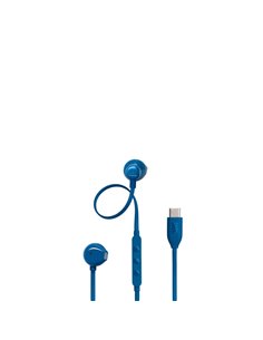 JBL Tune 305C, Ear-Buds Headphones, USB-C, Hi-Res, (Blue) - JBLT305CBLU