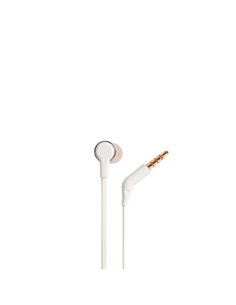 JBL T210E, InEar Universal Headphones 1-button Mic,Remote (Grey) - JBLT210GRYE
