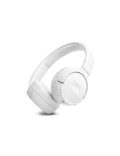 JBL Tune 670NC, On-Ear Bluetooth Headphones, ANC, Multipoint, APP (White) - JBLT670NCWHT