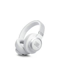 JBL Live 770NC, Over-Ear Bluetooth Headphones, True ANC, Multipoint, APP, (White) - JBLLIVE770NCWHT