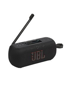 JBL Tuner 3, Bluetooth Speaker with DAB-FM Radio, Water-Dust proof IP68 (Black)