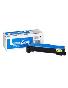 Toner Laser Kyocera Mita TK-540C Cyan - 4K Pgs