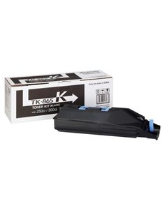 Toner Laser Kyocera Mita TK-865K Black - 20K Pgs