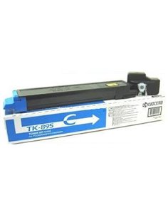 Toner Laser Kyocera Mita TK-895C Cyan - 6K Pgs