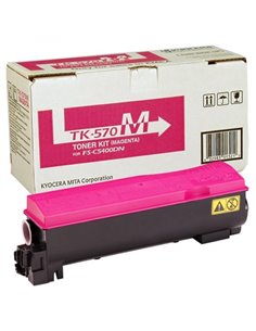 Toner Laser Kyocera Mita TK-570M Magenta - 12K Pgs