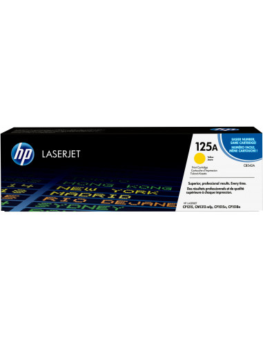 Toner Laser 125A HP LJ Color CP1215 Yellow with ColorSphere 1.4K Pgs