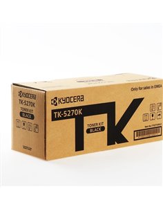 Toner Laser Kyocera Mita TK-5270K Black - 8K Pgs