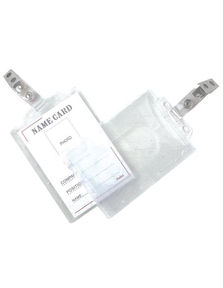 Καρτελάκια κάθετα pp με κλιπ 11x7.5εκ. 50τμχ.