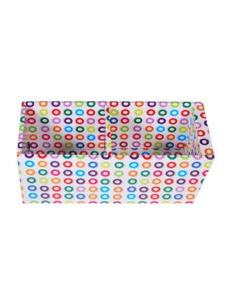 Next θήκη "Ασπροι κύκλοι" Υ33x15x12εκ.