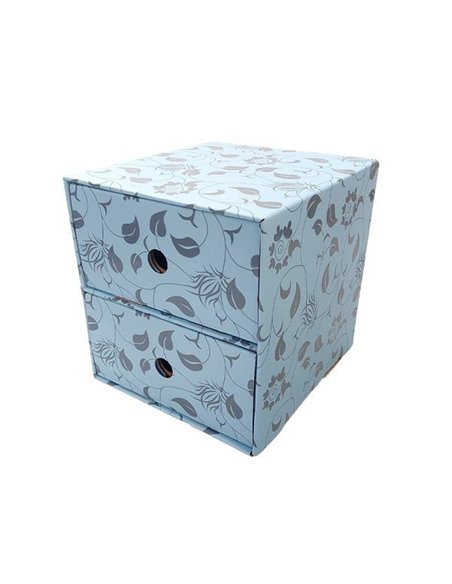 Next συρταριέρα 2συρτ. "Γαλάζιο-μπλε" Υ22x23x21εκ.