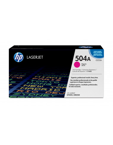 Toner Laser HP LJ Color CP3525 Magenta