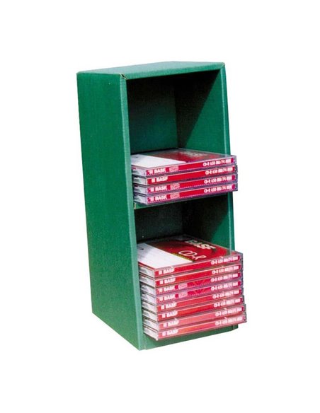 Next CD-DVD θήκη classic πράσινη Υ33x15x12εκ.