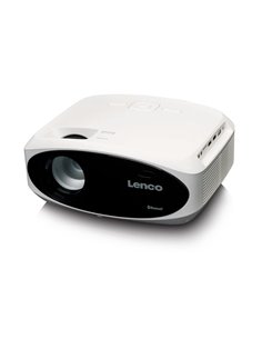 Lenco Projector Λάμπας LED με Ενσωματωμένα Ηχεία Λευκός - LPJ-900WH