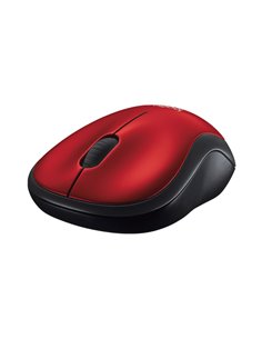 Logitech Wireless Mouse M185 Red-Black - 910-002240